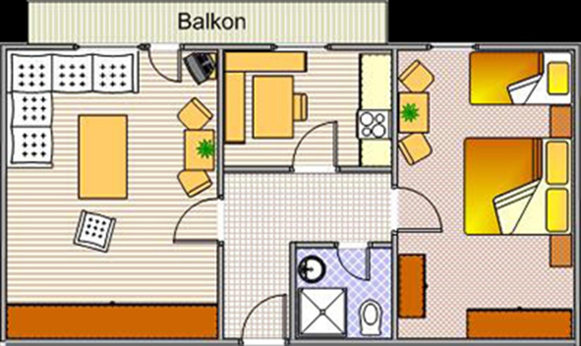Appartement Muehlau Sölden Rum bild